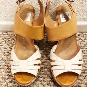 USED DV by Dolce Vita Cork Wedges - Size 7.5